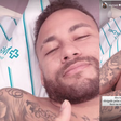 "Agora é focar na recuperação", posta Neymar após cirurgia no joelho