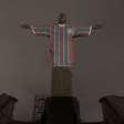 Cristo Redentor homenageia Fluminense, campeão da Libertadores de 2023 e veste o manto