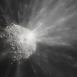 Novas fotos mostram choque de sonda da NASA com asteroide
