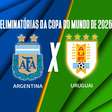 Argentina x Uruguai, com a Voz do Esporte, às 19h30
