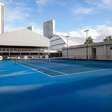 Sport inaugura espaço para prática de tênis e beach tennis na Ilha do Retiro