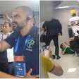 Brasil e Colômbia tem confusão generalizada na sala de imprensa e polícia teve de intervir; assista ao vídeo