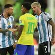 Rodrygo é vítima de racismo após discussão com Messi