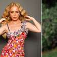 O vestido floral de Angélica cravejado escolhido para os 50 anos