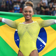Rebeca Andrade revela o que sentiu ao finalizar salto do ouro no Pan: "Caraca, cravei"