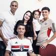 São Paulo assina primeiro contrato profissional com filho do ex-zagueiro Miranda