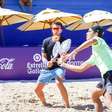 Dupla da Seleção Brasileira e atletas campeões do Macena Open vencem na estreia na Praia do Francês