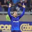 Matheus Pereira comemora primeiro gol pelo Cruzeiro, mas lamenta empate: 'Merecíamos ganhar'
