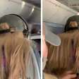 Passageira toma atitude chocante e estraga cabelo de mulher que bloqueou sua visão da TV em voo
