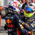 F1: Verstappen brinca com Perez em jogo promovido pela Red Bull