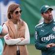 Presidente do Palmeiras, Leila Pereira diz que fará 'possível e impossível' por Abel Ferreira
