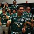 Abel Ferreira empolga torcida do Palmeiras sobre permanência em 2024: "Acho que sim"