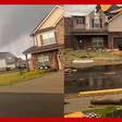 Homem desespera esposa ao filmar formação de tornado nos EUA