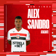 Botafogo-SP anuncia a contratação do atacante Alex Sandro para 2024