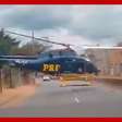 Novo ângulo mostra o exato momento em que helicóptero da PRF faz pouso de emergência em BH