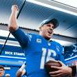 Em jogo apertado, Detroit Lions quebra jejum e vence Los Angeles Rams nos playoffs da NFL