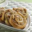 Rosquinha de maçã e leite condensado