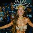 Carnaval 2024: Sabrina Sato aposta em look dourado em noite de homenagem na Gaviões da Fiel