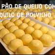 Receita de pão de queijo que rende bastante e fica perfeito