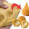 Massa de salgado frito que dá para fazer coxinha, risoles ou bolinhas de queijo