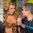 'Não é obesa': criticado por entrevista com Paolla Oliveira, repórter se desculpa com a Rainha do Carnaval
