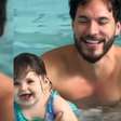 Eliezer mostra vídeo fofo com a filha na natação e se derrete: 'Estou apaixonado'