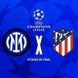 Inter de Milão x Atlético de Madrid, AO VIVO, com a Voz do Esporte, às 16h
