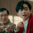 BTS: V estrela comercial com Jackie Chan