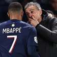 Luis Enrique não garante escalação de Mbappé em jogo da Champions League