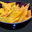 Salgadinho assado sem trigo: doritos ou tortilla chips, abra