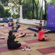 Casa Clã 2024: como foi a aula de yoga com Vidya Studio?