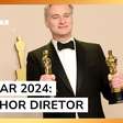 Oscar 2024: Christopher Nolan vence como melhor diretor por 'Oppenheimer'