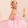 Oscar 2024: Ariana Grande aposta em vestido alta costura extravagante e look vira meme na web