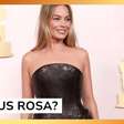 Oscar 2024: Margot Robbie elege look todo preto para a premiação