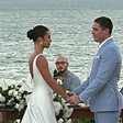 Romulo Arantes Neto e Mari Saad se casam na Bahia; veja