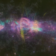 Mapa da Via Láctea traz campos magnéticos no centro galáctico