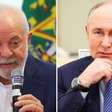 Lula envia carta a Putin cumprimentando pela vitória na Rússia