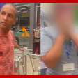 Homem joga moedas no rosto de caixa de supermercado, e mulher desmaia; vídeo mostra confusão