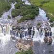 Catarata dos Couros reúne cachoeiras na Chapada dos Veadeiros