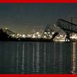 EUA: Ponte desaba após ser atingida por navio e sete pessoas são procuradas no rio