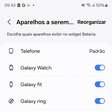 Galaxy Ring aparece em widget da Samsung reforçando lançamento próximo