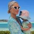 No Caribe, Paris Hilton apostanew sign up bet offerslook praiano fashionista e curte dia de sol com o filho