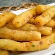 Bolinho de batata muito saboroso fica bem melhor que batata frita