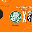 Palmeiras x Santos, AO VIVO, com a Voz do Esporte, às 14h