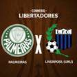 Palmeiras x Liverpool-URU, AO VIVO, com a Voz do Esporte, às 19h30