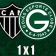 Goiás fica no empate diante do Atlético-MG pelo Brasileirão Sub-20; assista aos melhores momentos