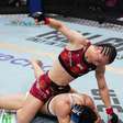 UFC 300: Weili Zhang domina e mantém cinturão dos palhas