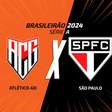 Atlético-GO x São Paulo: onde assistir, escalações e arbitragem