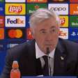 Ancelotti responde críticas no Real: 'Nenhum torcedor está triste'