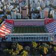 O espaço da torcida do Grêmio contra o Estudiantes na Libertadores, Estádio UNO